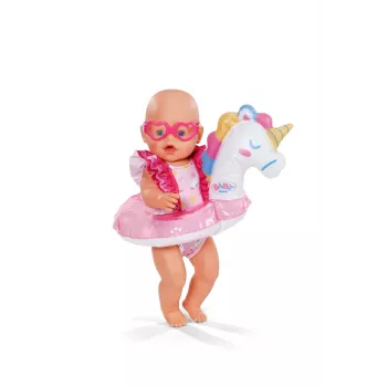 BABY born Zestaw kąpielowy Jednorożec 43cm, Strój kąpielowy dla lalki, 3 lat(a)