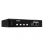 Lindy 32622 jednostka dystrybucji zasilania (PDU) 4 gniazda AC 1U Czarny
