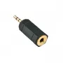 Lindy 35622 adapter zmiany płci kabla 2,5 mm 3,5 mm Czarny