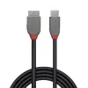 Kabel Lindy 2m USB 3.2 Typu C na Micro-B, Anthra Line, 2 m, USB C, Micro-USB B, USB 3.2 Gen 1 (3.1 Gen 1), Czarny