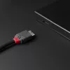 Kabel Lindy 2m USB 3.2 Typu C na Micro-B, Anthra Line, 2 m, USB C, Micro-USB B, USB 3.2 Gen 1 (3.1 Gen 1), Czarny