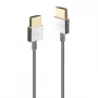 Lindy Ultra High Speed HDMI cienki kabel 0.5m, 0.5 m, HDMI Typ A (Standard), HDMI Typ A (Standard), 48 Gbit/s, Biały
