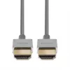 Lindy Ultra High Speed HDMI cienki kabel 0.5m, 0.5 m, HDMI Typ A (Standard), HDMI Typ A (Standard), 48 Gbit/s, Biały