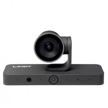 Kamera do wideokonferencji Lindy 38422 8 MP Czarna 3840 x 2160 pikseli 30 kl./s