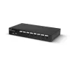 Lindy 39538 Przełącznik KVM Montaż w szafie rack Czarny