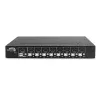 Lindy 39538 Przełącznik KVM Montaż w szafie rack Czarny