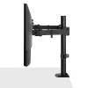 Lindy Dual Adjustable Display Mount, 8 kg, 33 cm (13 cali), 81.3 cm (32 cale), 75 x 75 mm, 100 x 100 mm, Czarny