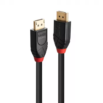 Lindy 5m Active DisplayPort 1.4 kabel, 5 m, DisplayPort, DisplayPort, Męski, Męski, 7680 x 4320 pikseli