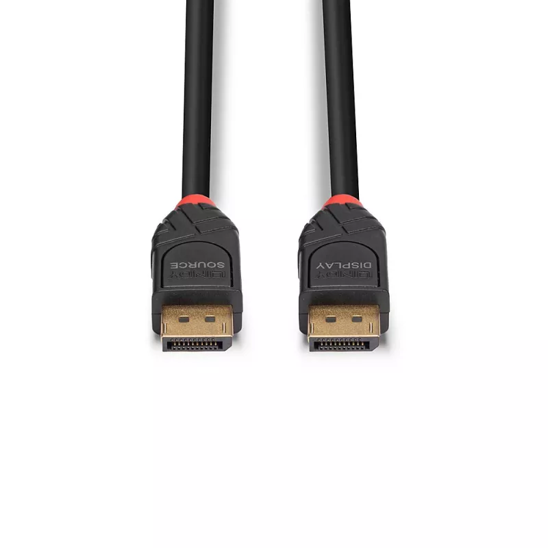 Lindy 5m Active DisplayPort 1.4 kabel, 5 m, DisplayPort, DisplayPort, Męski, Męski, 7680 x 4320 pikseli