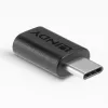 Lindy USB 3.2 Type C to C Adapter, USB 3.2 Type C, USB 3.2 Type C, Czarny