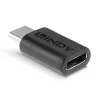 Lindy USB 3.2 Type C to C Adapter, USB 3.2 Type C, USB 3.2 Type C, Czarny