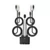 Lindy 2 Port DisplayPort 1.2, USB 2.0 i Audio kabel KVM Switch