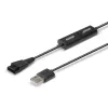 Lindy USB Type A do Jabra Quick Disconnect – adapter do zestawu słuchawkowego