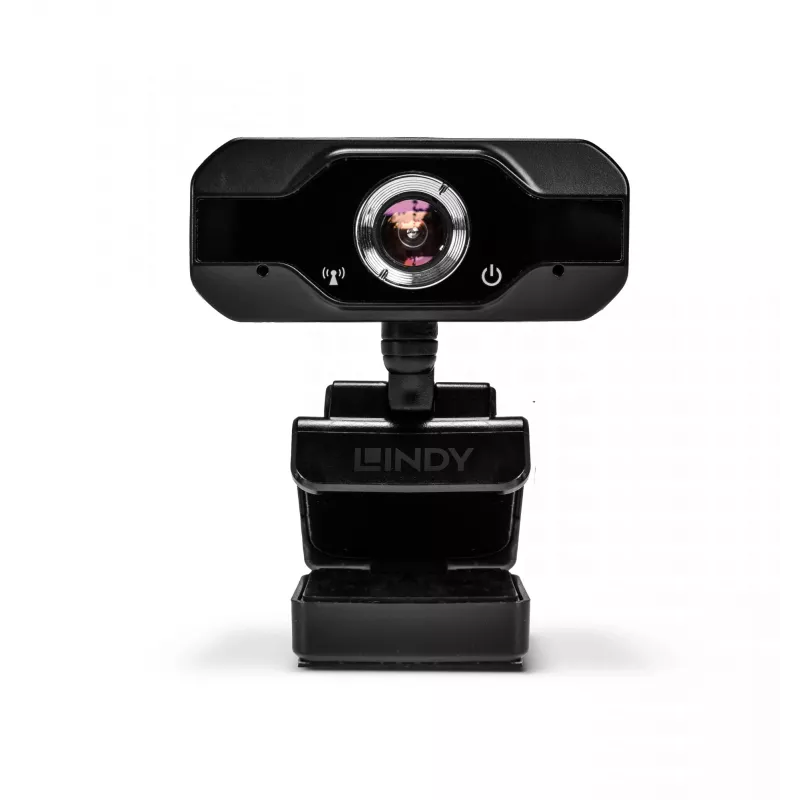 Kamera internetowa Lindy Full HD 1080p z mikrofonem, 1920 x 1080 pikseli, Full HD, 30 kl./s, ręczna, automatyczna, 110°