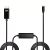 Lindy 10m USB Type C to HDMI 4K60 adapter kablowya with HDR, 10 m, USB Type-C, HDMI Type A (Standard), Male, Male, prosty