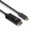 Lindy 10m USB Type C to HDMI 4K60 adapter kablowya with HDR, 10 m, USB Type-C, HDMI Type A (Standard), Male, Male, prosty