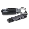 Lindy USB 3.2 Type C i A SD / Micro SD czytnik kart, MiniSD, SD, czarny, szary, 5000 Mbit/s, USB 3.2 Gen 1 (3.1 Gen 1) Type-A/Type-C, 78,5 mm, 22,5 mm