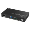 Lindy 100m Cat.6A 2 Host USB 3.2 Gen 1 HDBaseT Extender, Nadajnik i odbiornik sieciowy, 100 m, 480 Mbit/s, Cat6a, VS6320, Brąz fosforowy