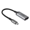 Lindy 43428 adapter kabla wideo 0,15 m USB Type-C HDMI szary