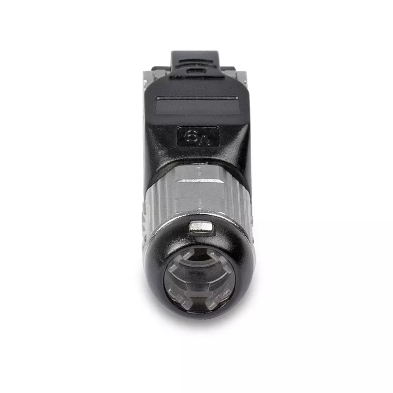 Lindy RJ-45 Cat.6/6A Beznarzędziowa wtyczka do montażu polowego, RJ45, Czarny, Srebrny, Metal, CE, REACH, RoHS, UKCA, 240 g, 133 mm