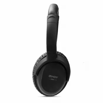 Lindy LH500XW Headset Wired & Wireless Head-band Micro-USB Bluetooth Czarny