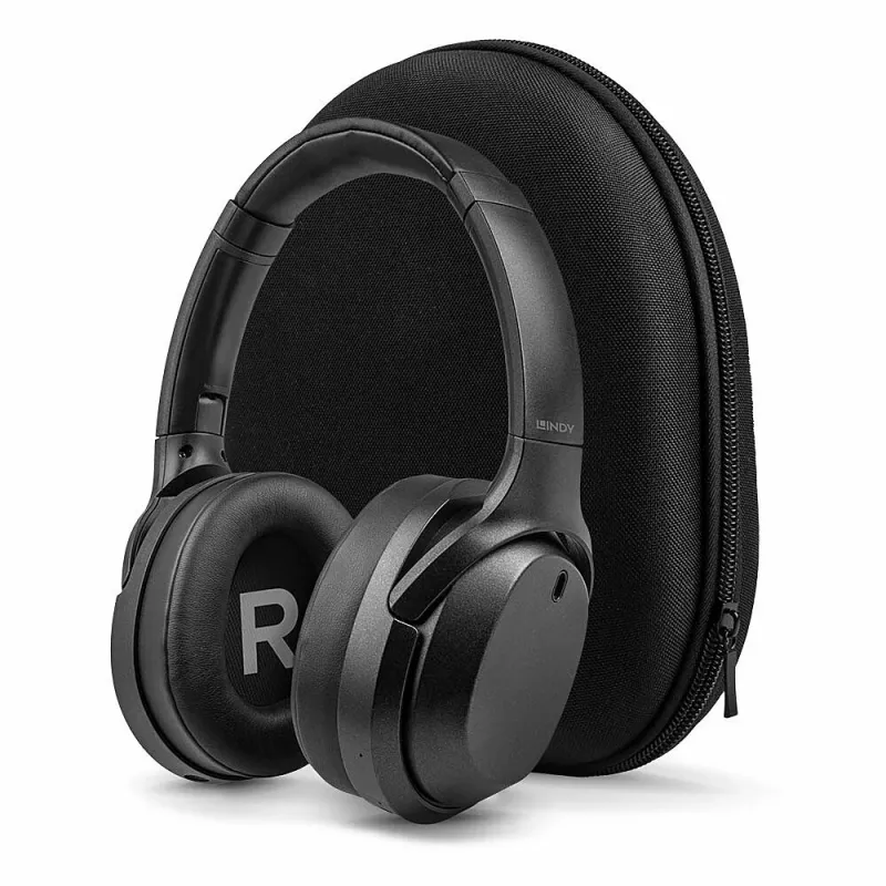 Lindy LH700XW Headset Wired & Wireless Head-band Music Micro-USB Bluetooth Czarny