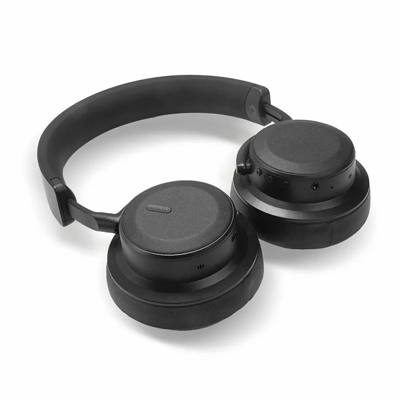 Lindy LH900XW Zestaw słuchawkowy Przewodowy i bezprzewodowy Pałąk na głowę Połączenia/Muzyka USB Type-C Bluetooth Czarny