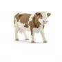 schleich FARM WORLD Krowa simentalska, 3 lat(a), Farma, Zwierzęta gospodarskie / Zabawki wiejskie, Wielokolorowy, Plastik, 1 szt.