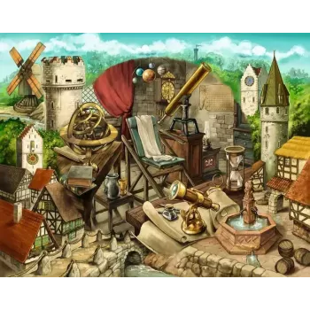 Puzzle Ravensburger 17446 — 919 elementów, szerokość 500 mm, zalecany wiek 14+