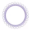 Spirograf dla dzieci Ravensburger 297740 z szablonem i 2 pisakami, wielokolorowy, od 6 lat