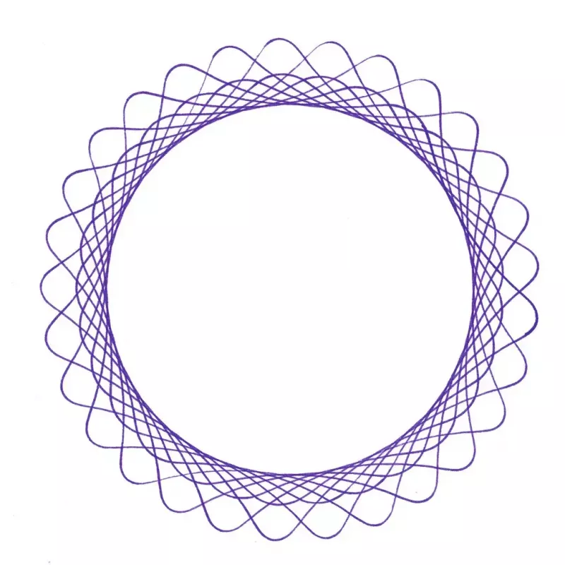 Spirograf dla dzieci Ravensburger 297740 z szablonem i 2 pisakami, wielokolorowy, od 6 lat