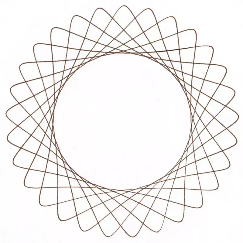 Spirograf dla dzieci Ravensburger 297740 z szablonem i 2 pisakami, wielokolorowy, od 6 lat
