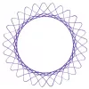 Spirograf dla dzieci Ravensburger 297740 z szablonem i 2 pisakami, wielokolorowy, od 6 lat