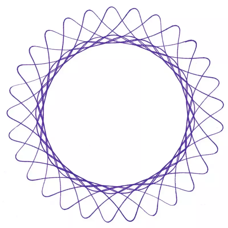 Spirograf dla dzieci Ravensburger 297740 z szablonem i 2 pisakami, wielokolorowy, od 6 lat
