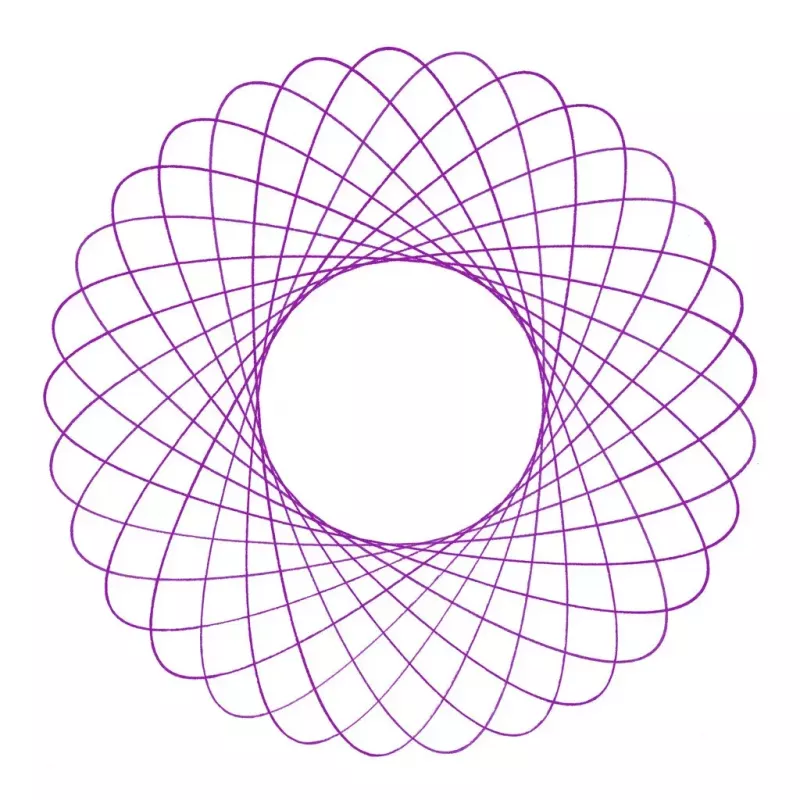 Spirograf dla dzieci Ravensburger 297740 z szablonem i 2 pisakami, wielokolorowy, od 6 lat