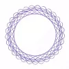 Spirograf dla dzieci Ravensburger 297740 z szablonem i 2 pisakami, wielokolorowy, od 6 lat