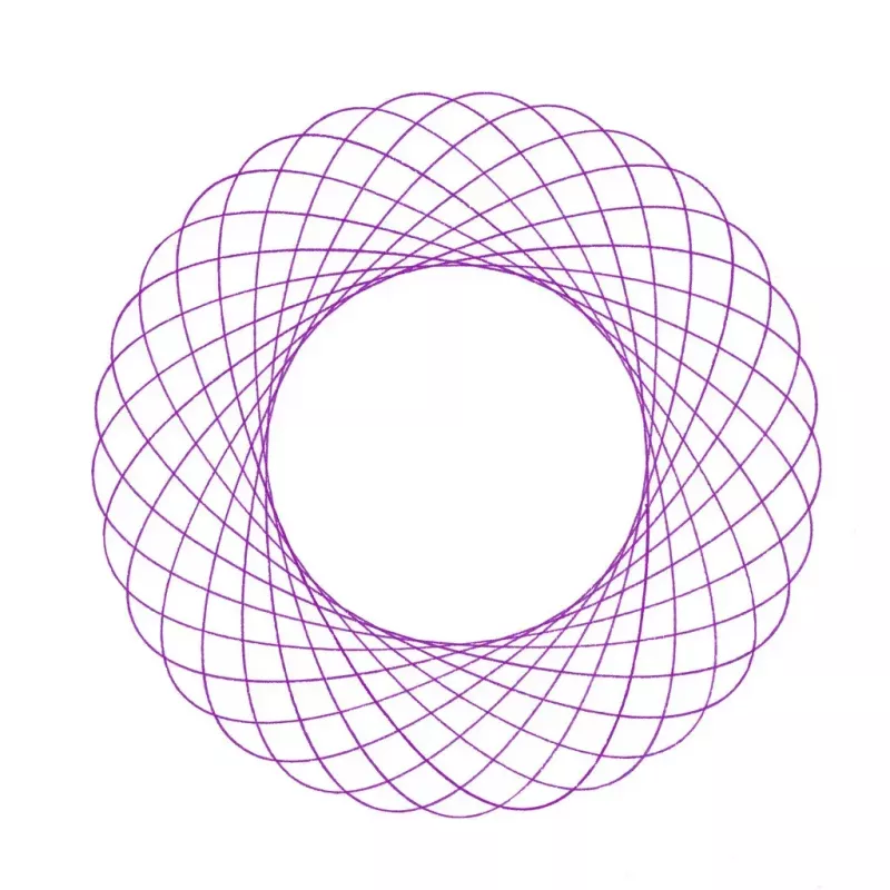 Spirograf dla dzieci Ravensburger 297740 z szablonem i 2 pisakami, wielokolorowy, od 6 lat