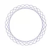 Spirograf dla dzieci Ravensburger 297740 z szablonem i 2 pisakami, wielokolorowy, od 6 lat