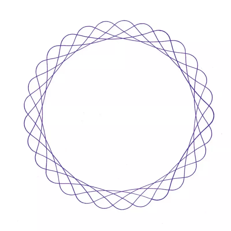 Spirograf dla dzieci Ravensburger 297740 z szablonem i 2 pisakami, wielokolorowy, od 6 lat