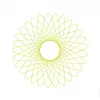 Spirograf dla dzieci Ravensburger 297740 z szablonem i 2 pisakami, wielokolorowy, od 6 lat