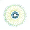 Spirograf dla dzieci Ravensburger 297740 z szablonem i 2 pisakami, wielokolorowy, od 6 lat