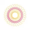 Spirograf dla dzieci Ravensburger 297740 z szablonem i 2 pisakami, wielokolorowy, od 6 lat