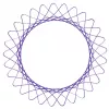 Spirograf dla dzieci Ravensburger 297740 z szablonem i 2 pisakami, wielokolorowy, od 6 lat