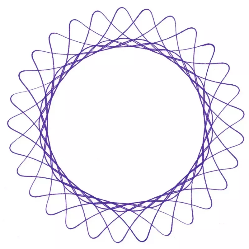 Spirograf dla dzieci Ravensburger 297740 z szablonem i 2 pisakami, wielokolorowy, od 6 lat