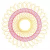 Spirograf dla dzieci Ravensburger 297740 z szablonem i 2 pisakami, wielokolorowy, od 6 lat