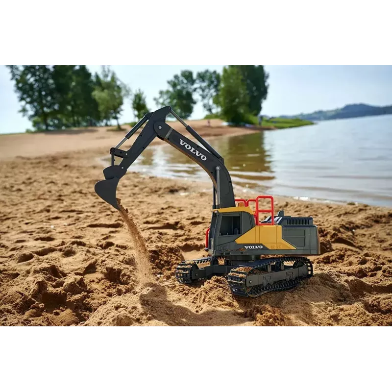 Koparka RC Dickie Volvo Mining 2,4 GHz zdalnie sterowany model konstrukcyjny
