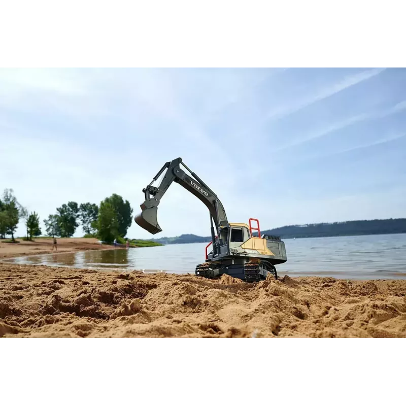 Koparka RC Dickie Volvo Mining 2,4 GHz zdalnie sterowany model konstrukcyjny