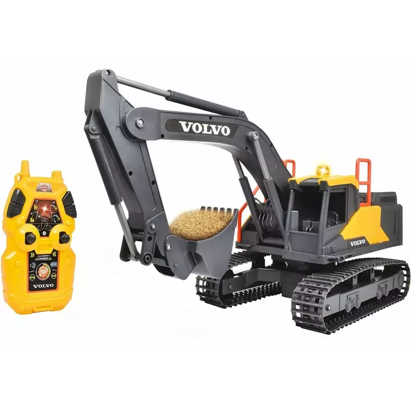 Koparka RC Dickie Volvo Mining 2,4 GHz zdalnie sterowany model konstrukcyjny