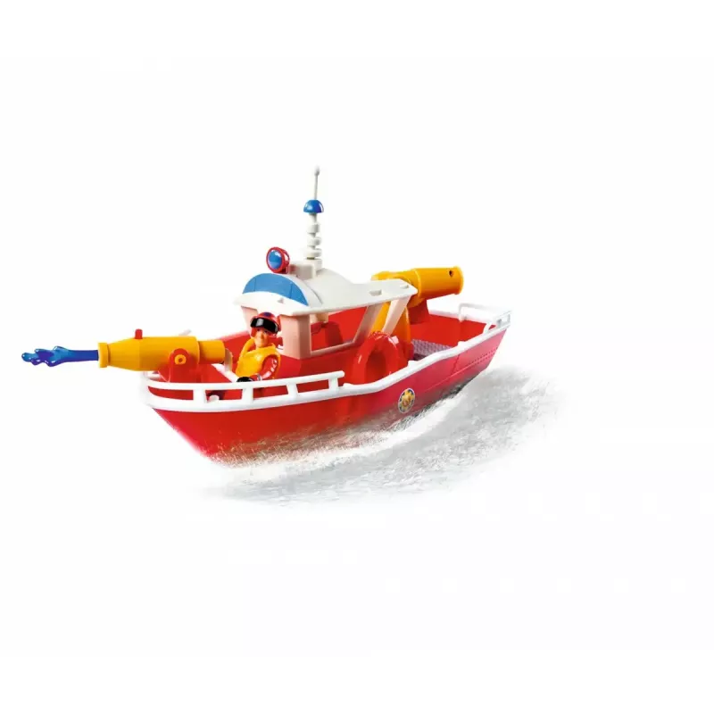 Łódź strażacka Simba-Dickie Fireman Sam Titan Fireboat, zestaw pojazdów
