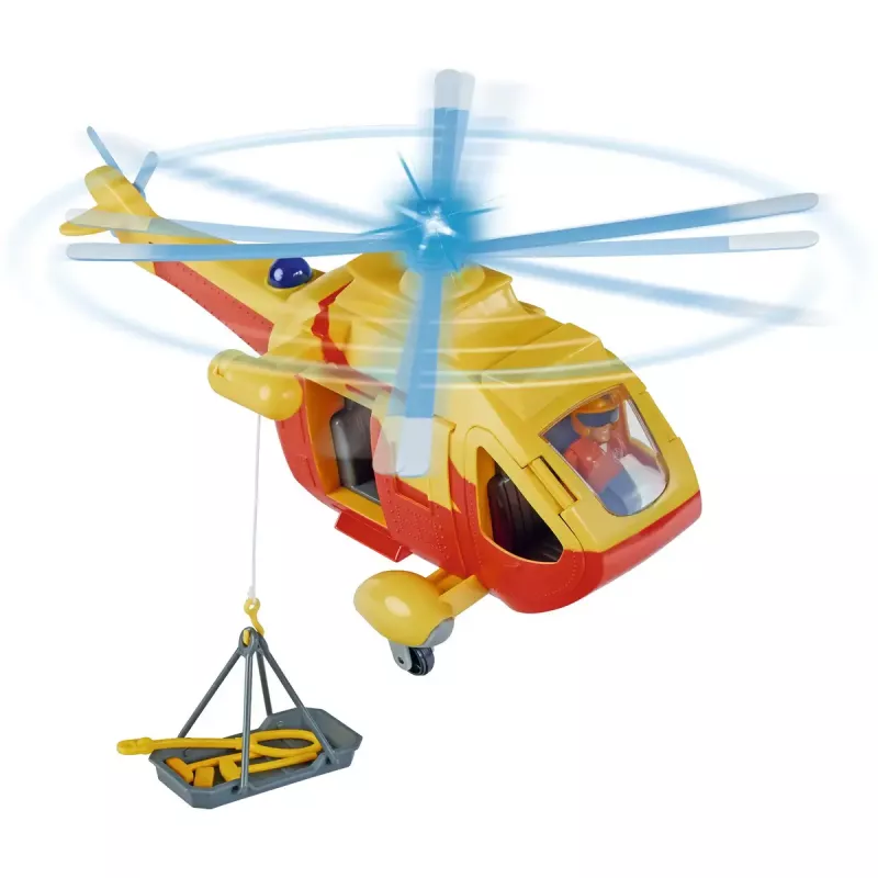 Helikopter zabawkowy Simba-Dickie Fireman Sam Wallaby 2 Update - zestaw pojazdów